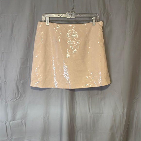 a new day Dresses & Skirts - A New Day Cream Sequin A-Line Skirt